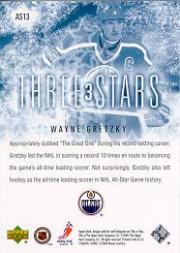 2004-05 Upper Deck Three Stars #AS13 Wayne Gretzky back image
