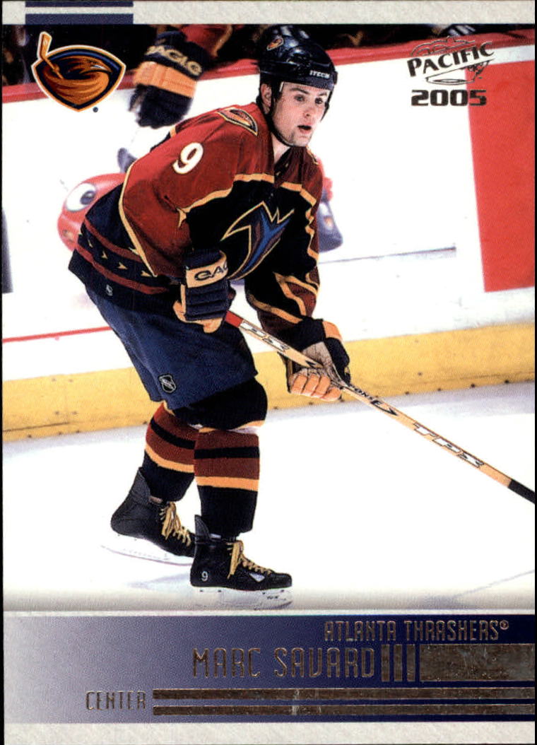  2003-04 Upper Deck Series 2 Hockey #253 Marc Savard Atlanta  Thrashers Official NHL Trading Card (Stock Photo Shown, Near Mint to Mint  Condition) : Sports & Outdoors