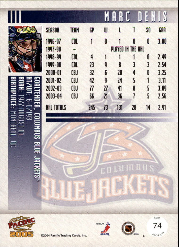 B3715- 2004-05 Pacific Hockey Cards 1-250 +Rookies -You Pick- 15+ FREE US SHIP