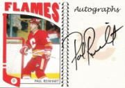 2004-05 ITG Franchises Canadian Autographs #PRE Paul Reinhart