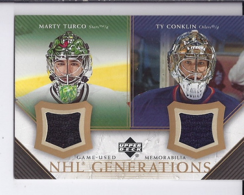2005-06 Upper Deck NHL Generations #DTC Marty Turco/Ty Conklin