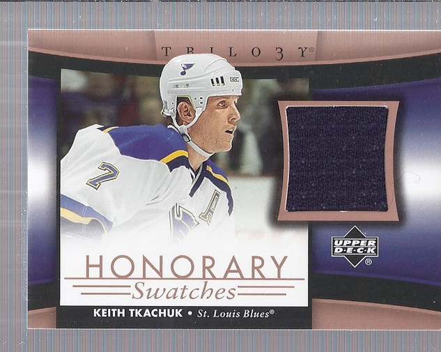 2005-06 Upper Deck Trilogy Honorary Swatches #HSTK Keith Tkachuk