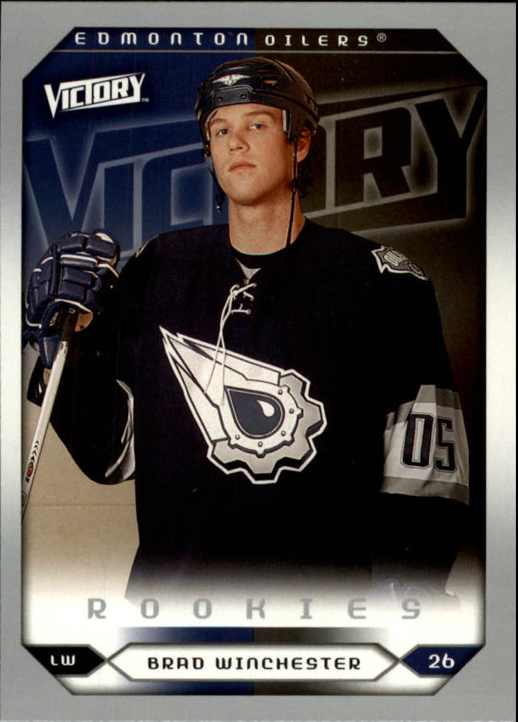 2005-06 Upper Deck Victory #262 Brad Winchester RC Rookie Card. rookie card picture