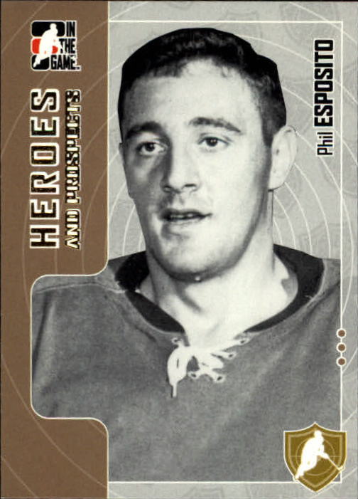2005-06 ITG Heroes and Prospects #6 Phil Esposito