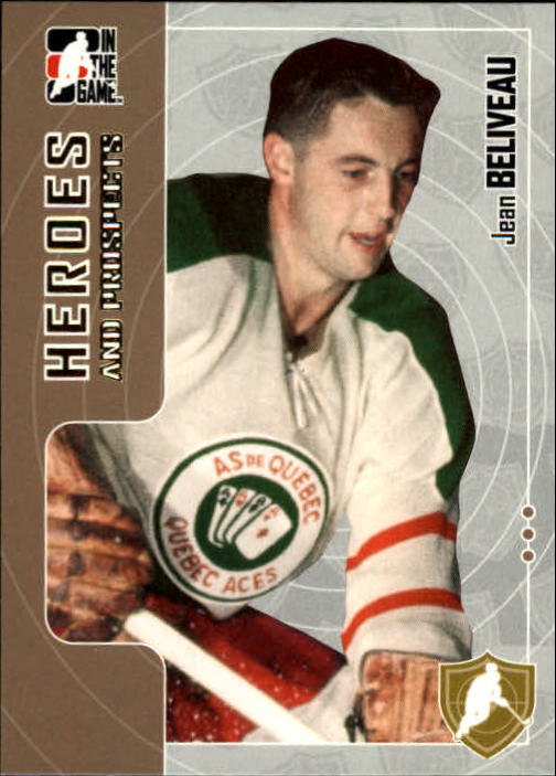 2005-06 ITG Heroes and Prospects #9 Jean Beliveau