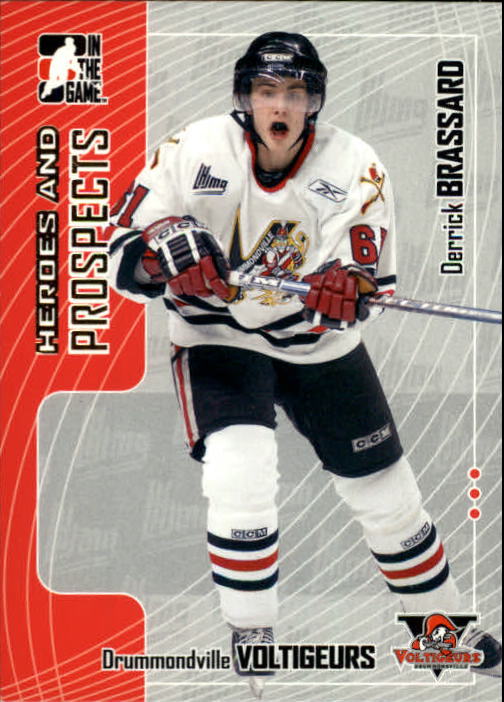 2005-06 ITG Heroes and Prospects #135 Derick Brassard