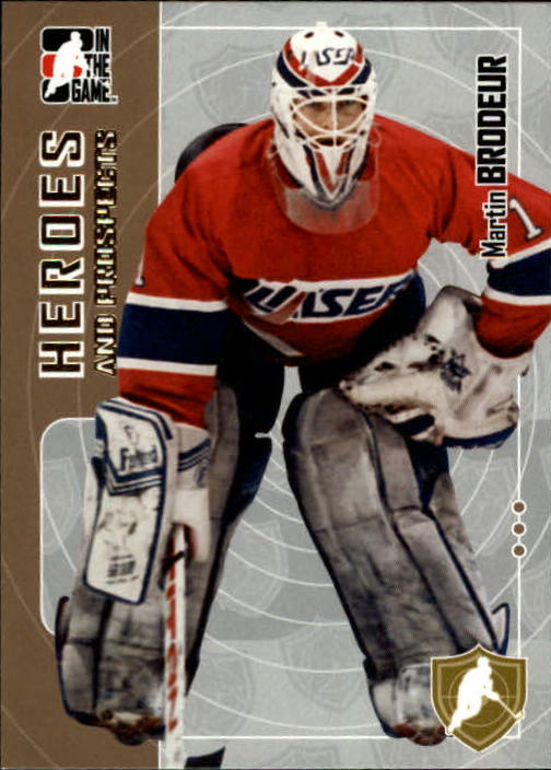 2005-06 ITG Heroes and Prospects #181 Martin Brodeur