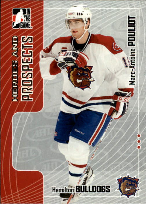 2005-06 ITG Heroes and Prospects #205 Marc-Antoine Pouliot