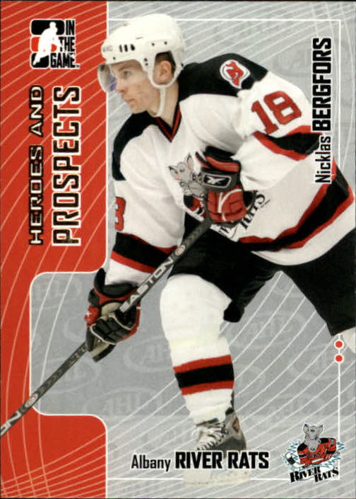 2005-06 ITG Heroes and Prospects #210 Nicklas Bergfors