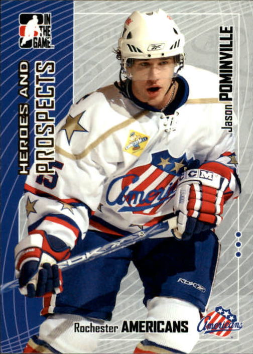 2005-06 ITG Heroes and Prospects #230 Jason Pominville