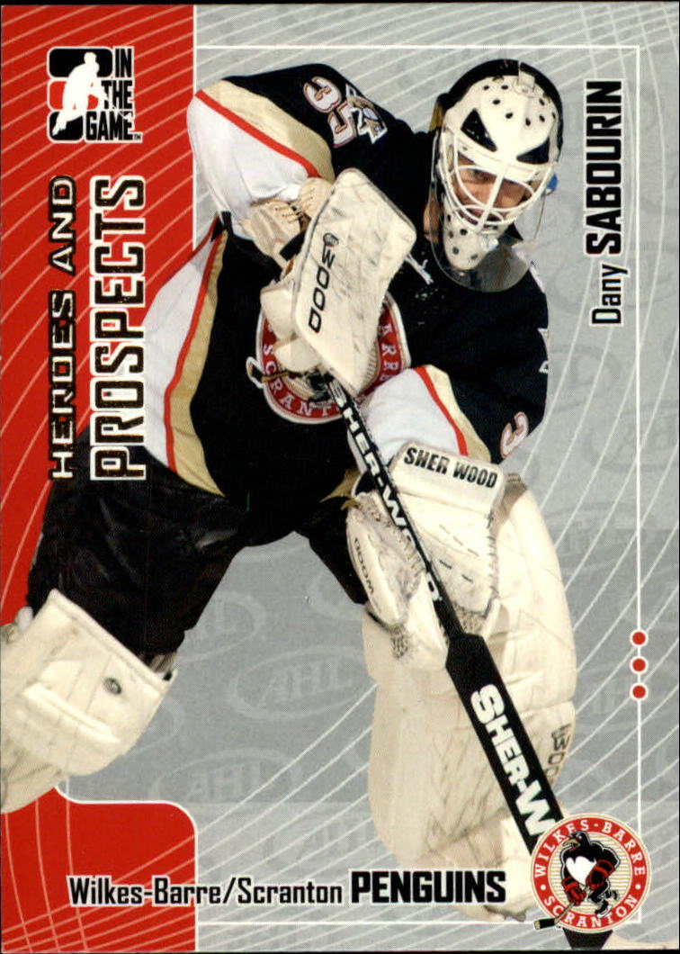 2005-06 ITG Heroes and Prospects #270 Dany Sabourin