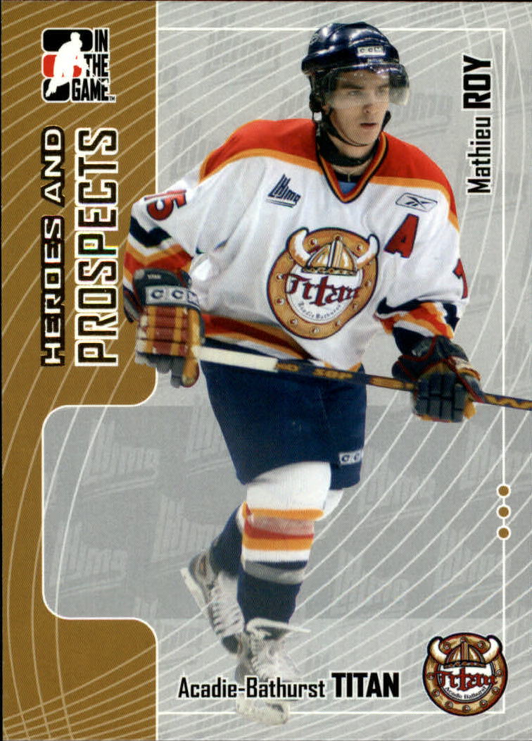 2005-06 ITG Heroes and Prospects #303 Mathieu Roy