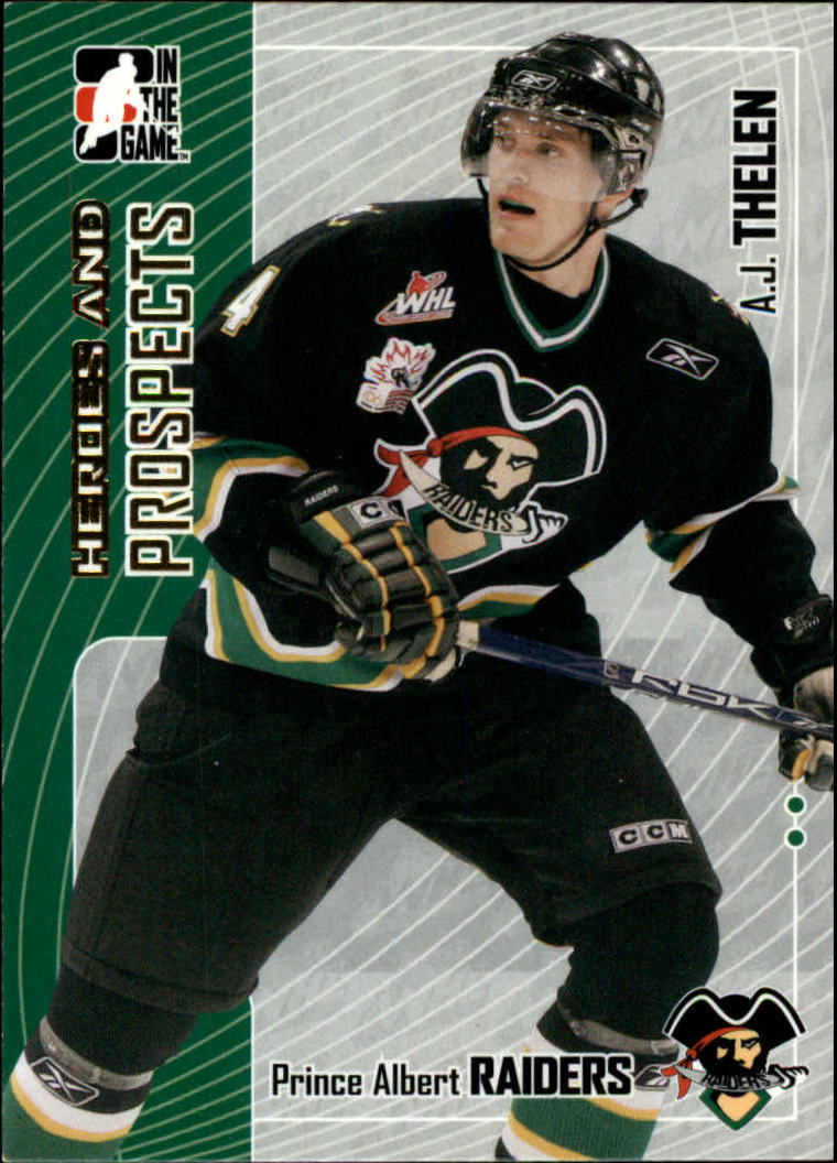 2005-06 ITG Heroes and Prospects #313 A.J. Thelen