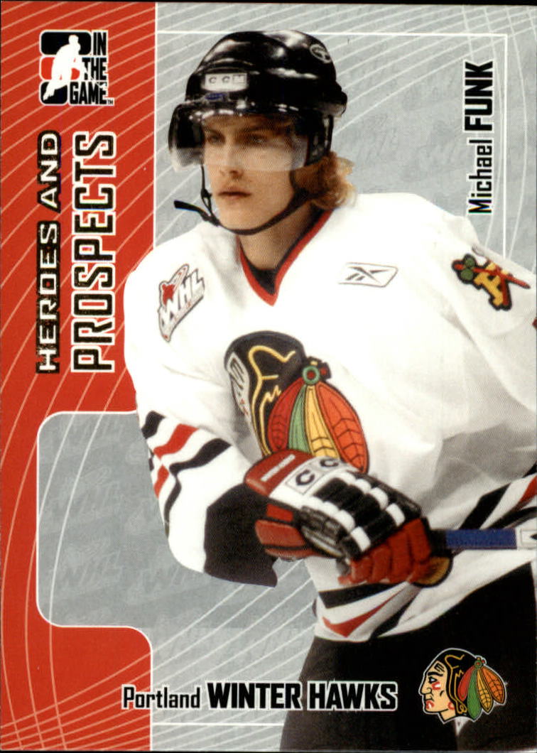 2005-06 ITG Heroes and Prospects #320 Michael Funk