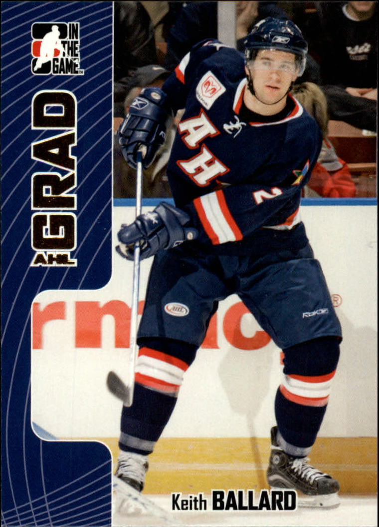 2005-06 ITG Heroes and Prospects #349 Keith Ballard