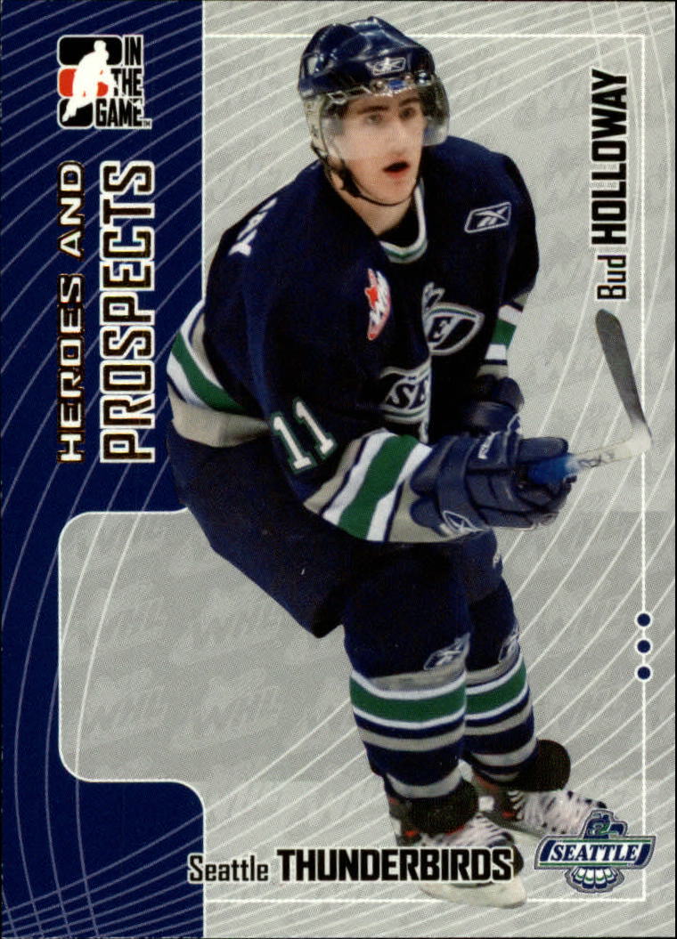 2005-06 ITG Heroes and Prospects #425 Bud Holloway
