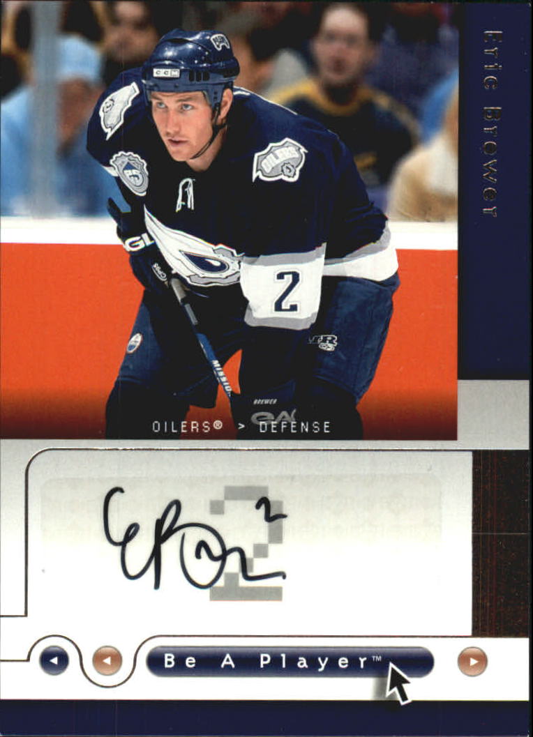 2005-06 Be A Player Signatures #EB Eric Brewer