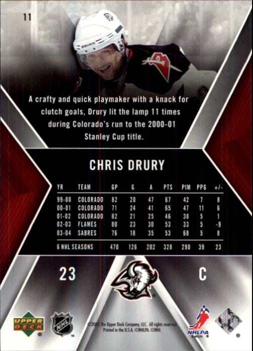 A8443- 2005-06 SPx Hockey Card #s 1-90 -You Pick- 15+ FREE US SHIP - Picture 23 of 181