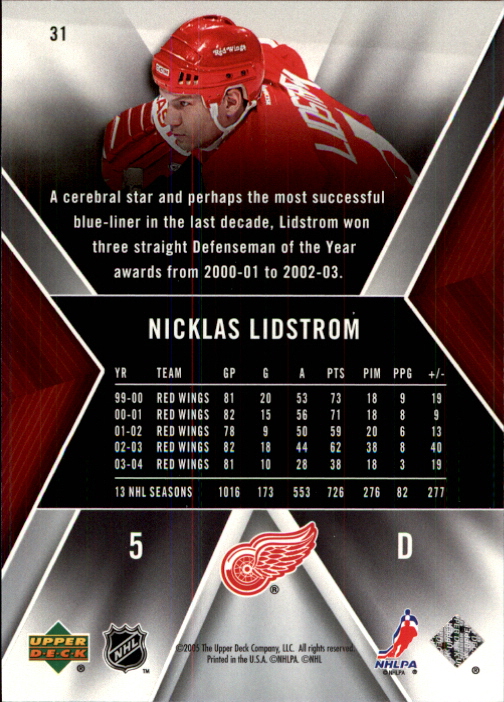 A8443- 2005-06 SPx Hockey Card #s 1-90 -You Pick- 15+ FREE US SHIP - Picture 63 of 181