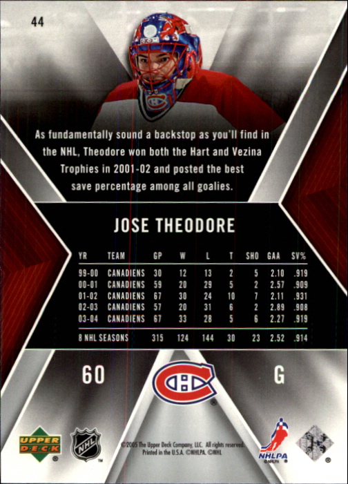 A8443- 2005-06 SPx Hockey Card #s 1-90 -You Pick- 15+ FREE US SHIP - Picture 89 of 181
