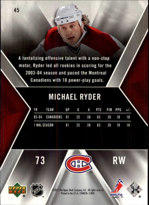 A8443- 2005-06 SPx Hockey Card #s 1-90 -You Pick- 15+ FREE US SHIP - Picture 91 of 181