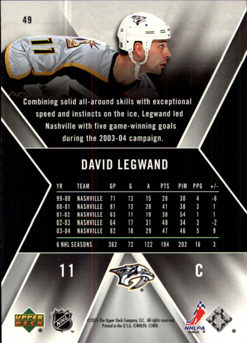 A8443- 2005-06 SPx Hockey Card #s 1-90 -You Pick- 15+ FREE US SHIP - Picture 99 of 181