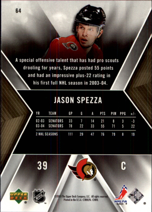A8443- 2005-06 SPx Hockey Card #s 1-90 -You Pick- 15+ FREE US SHIP - Picture 129 of 181