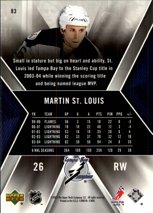 A8443- 2005-06 SPx Hockey Card #s 1-90 -You Pick- 15+ FREE US SHIP - Picture 167 of 181