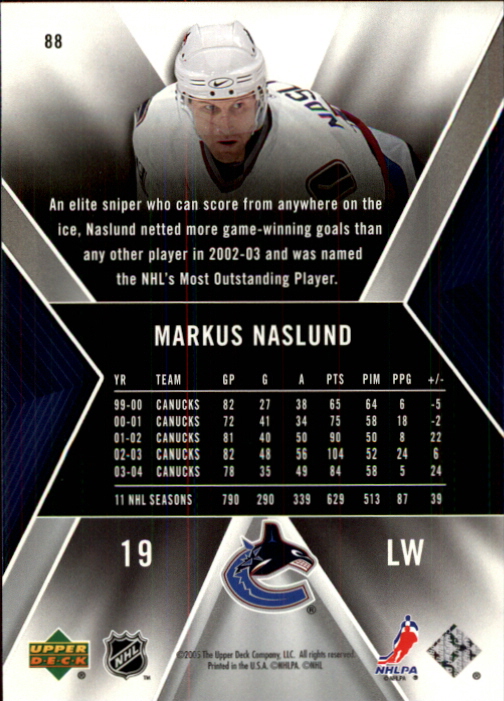 A8443- 2005-06 SPx Hockey Card #s 1-90 -You Pick- 15+ FREE US SHIP - Picture 177 of 181