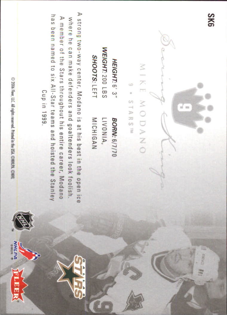 2005-06 Ultra Scoring Kings Hockey Card Pick (Inserts) - Picture 12 of 79