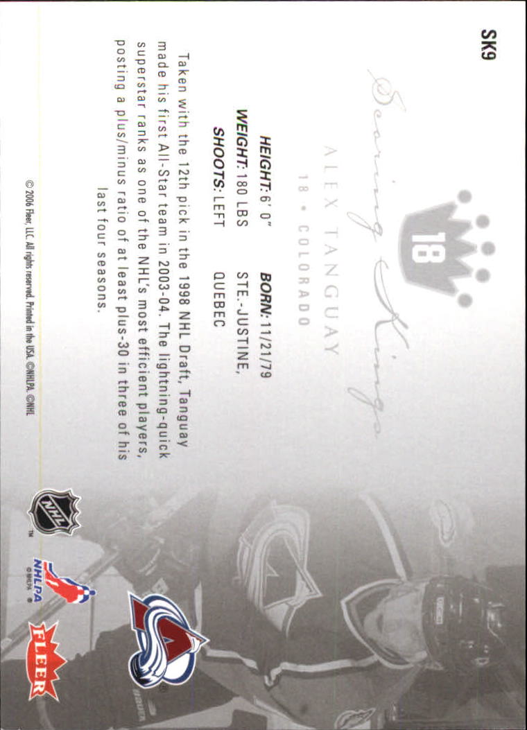 2005-06 Ultra Scoring Kings Hockey Card Pick (Inserts) - Picture 18 of 79