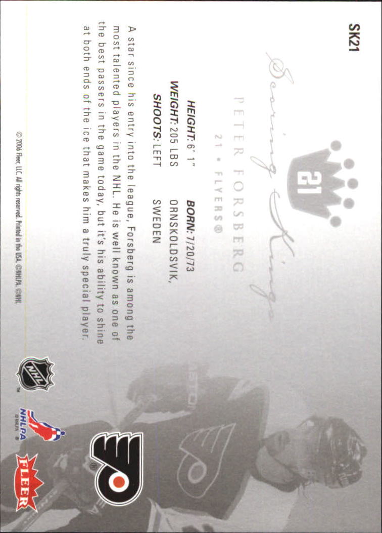 2005-06 Ultra Scoring Kings Hockey Card Pick (Inserts) - Picture 42 of 79