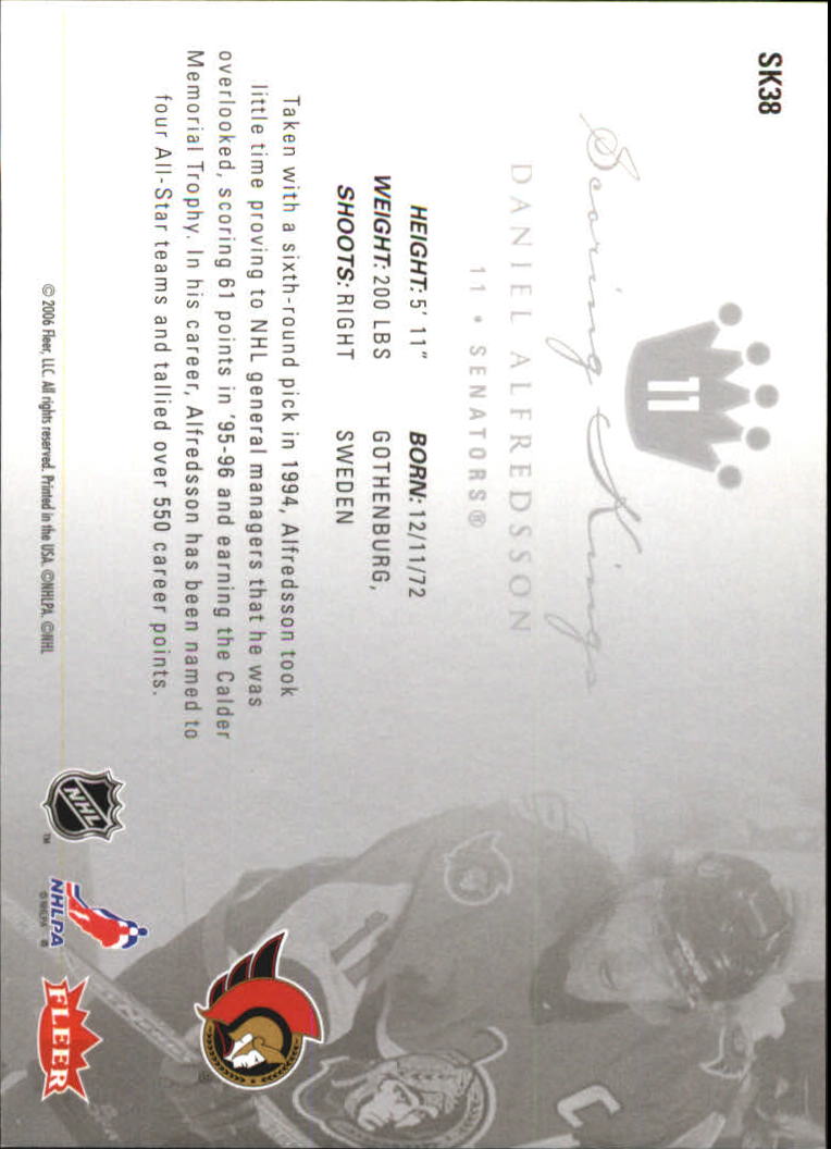 2005-06 Ultra Scoring Kings Hockey Card Pick (Inserts) - Picture 75 of 79