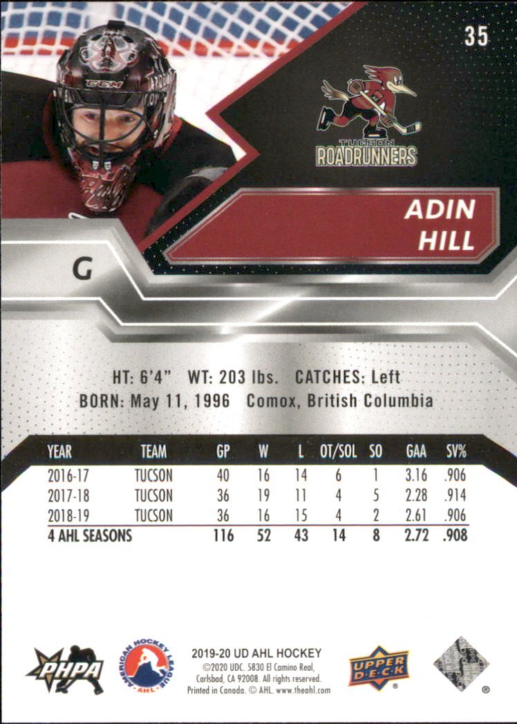 B3726- 2019-20 Upper Deck AHL Cards 1-90 +Inserts -You Pick- 15+ FREE US SHIP