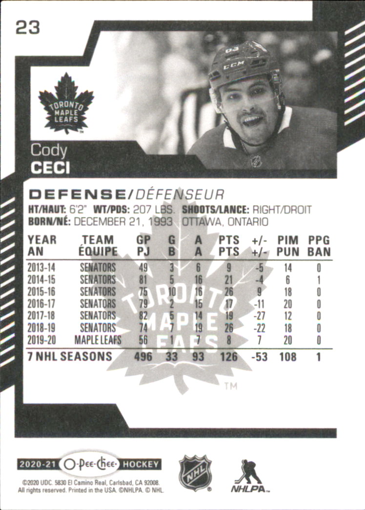 B0013- 2020-21 O-Pee-Chee Hockey Card #s 1-250 -You Pick- 15+ FREE US SHIP - Picture 19 of 120