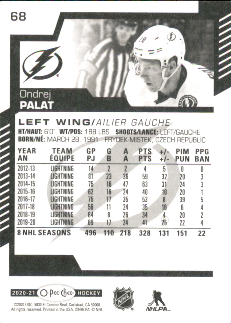 B0013- 2020-21 O-Pee-Chee Hockey Card #s 1-250 -You Pick- 15+ FREE US SHIP - Picture 45 of 120