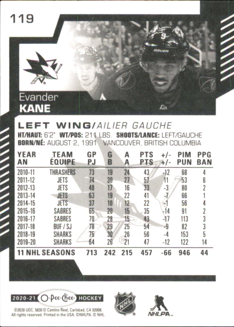 B0013- 2020-21 O-Pee-Chee Hockey Card #s 1-250 -You Pick- 15+ FREE US SHIP - Picture 66 of 120