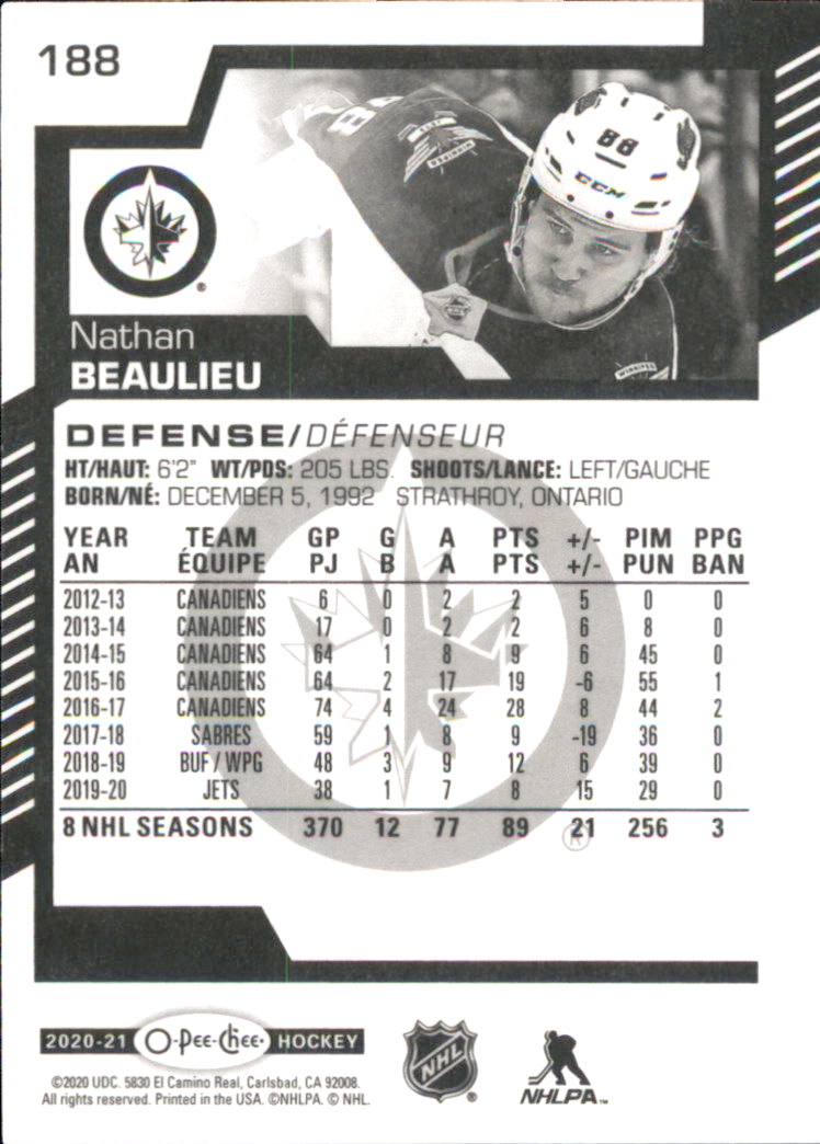 B0013- 2020-21 O-Pee-Chee Hockey Card #s 1-250 -You Pick- 15+ FREE US SHIP - Picture 90 of 120