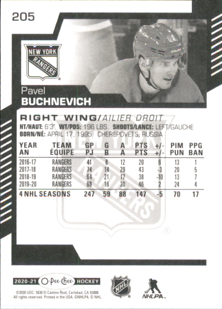 B0013- 2020-21 O-Pee-Chee Hockey Card #s 1-250 -You Pick- 15+ FREE US SHIP - Picture 100 of 120