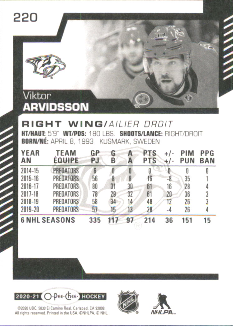 B0013- 2020-21 O-Pee-Chee Hockey Card #s 1-250 -You Pick- 15+ FREE US SHIP - Picture 106 of 120