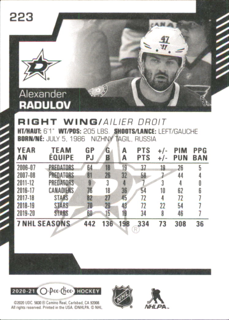 B0013- 2020-21 O-Pee-Chee Hockey Card #s 1-250 -You Pick- 15+ FREE US SHIP - Picture 108 of 120