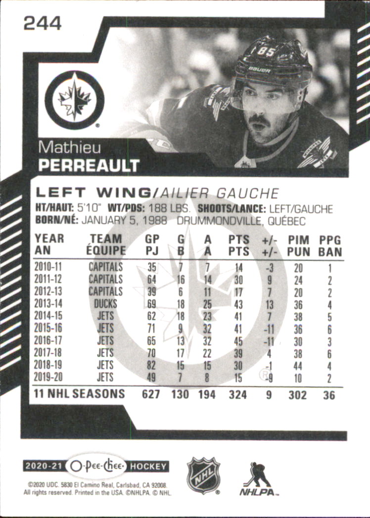 B0013- 2020-21 O-Pee-Chee Hockey Card #s 1-250 -You Pick- 15+ FREE US SHIP - Picture 116 of 120