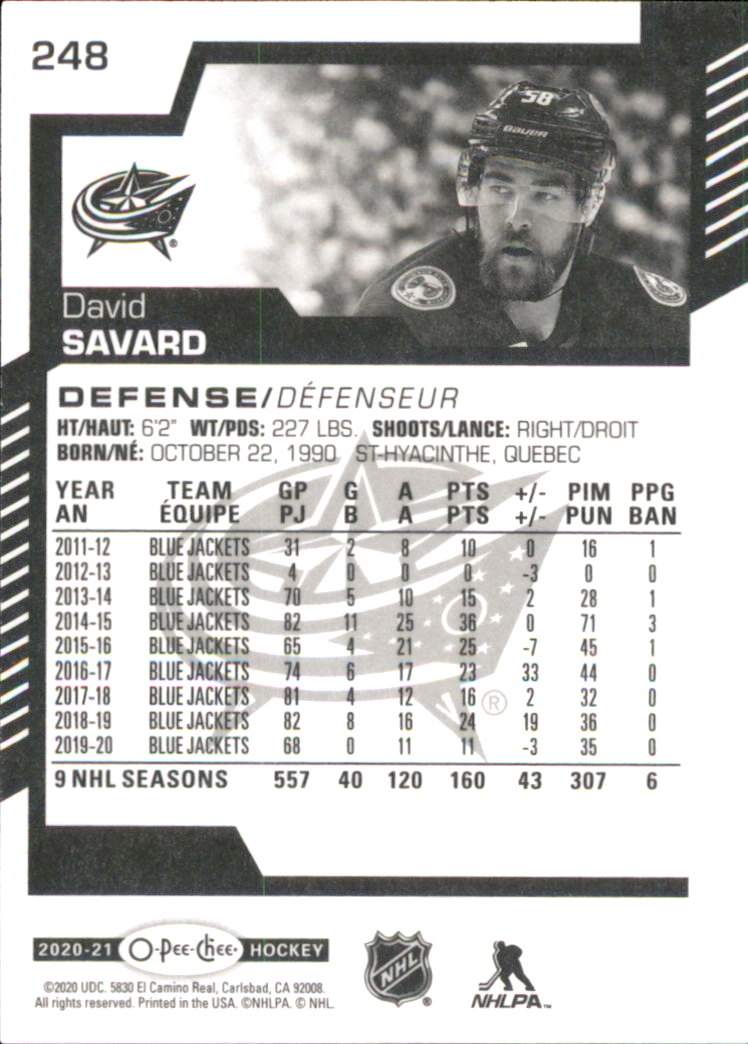 B0013- 2020-21 O-Pee-Chee Hockey Card #s 1-250 -You Pick- 15+ FREE US SHIP - Picture 118 of 120