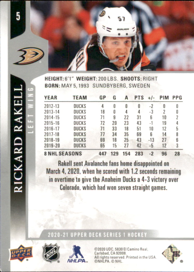 Sports Card Back