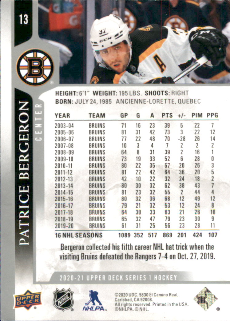 A7774- 2020-21 Upper Deck Hockey Karte #S 1-250 -du Pick- 15 + Gratis US Schiff - Bild 23 von 327