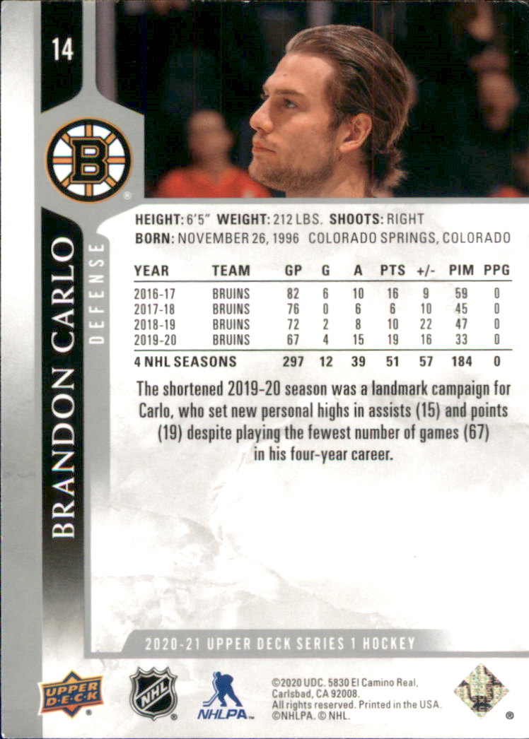 A7774- 2020-21 Upper Deck Hockey Karte #S 1-250 -du Pick- 15 + Gratis US Schiff - Bild 25 von 327