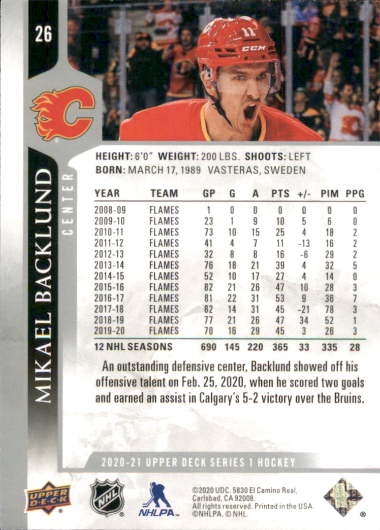A7774- 2020-21 Upper Deck Hockey Karte #S 1-250 -du Pick- 15 + Gratis US Schiff - Bild 43 von 327