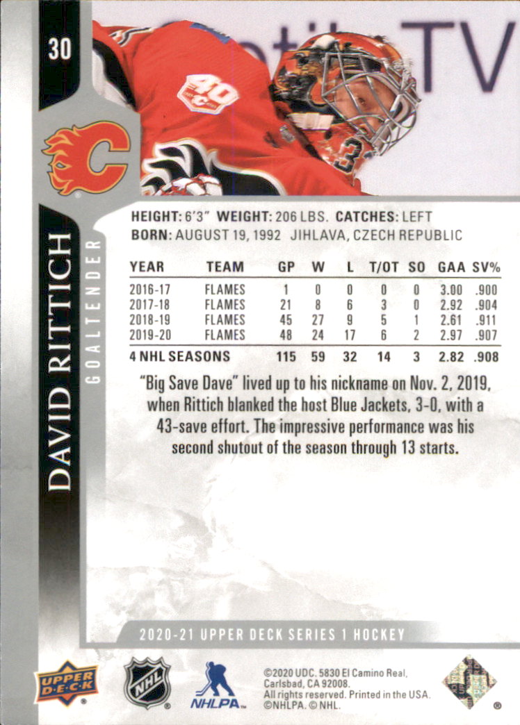 A7774- 2020-21 Upper Deck Hockey Karte #S 1-250 -du Pick- 15 + Gratis US Schiff - Bild 51 von 327