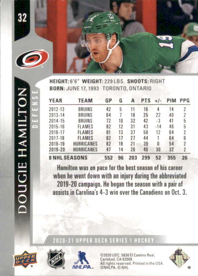 A7774- 2020-21 Upper Deck Hockey Karte #S 1-250 -du Pick- 15 + Gratis US Schiff - Bild 55 von 327