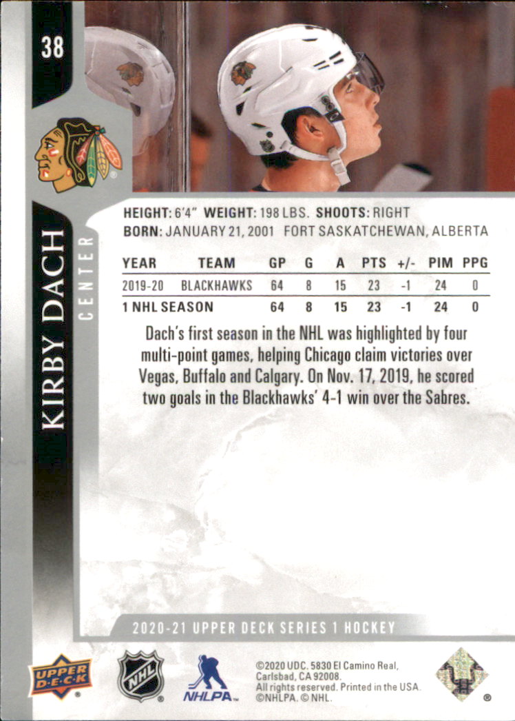 A7774- 2020-21 Upper Deck Hockey Karte #S 1-250 -du Pick- 15 + Gratis US Schiff - Bild 65 von 327
